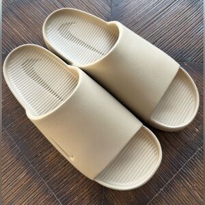 Nike Calm Beige Slide Sandals